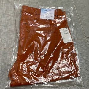 BNWT mens rust colored skinny jeans